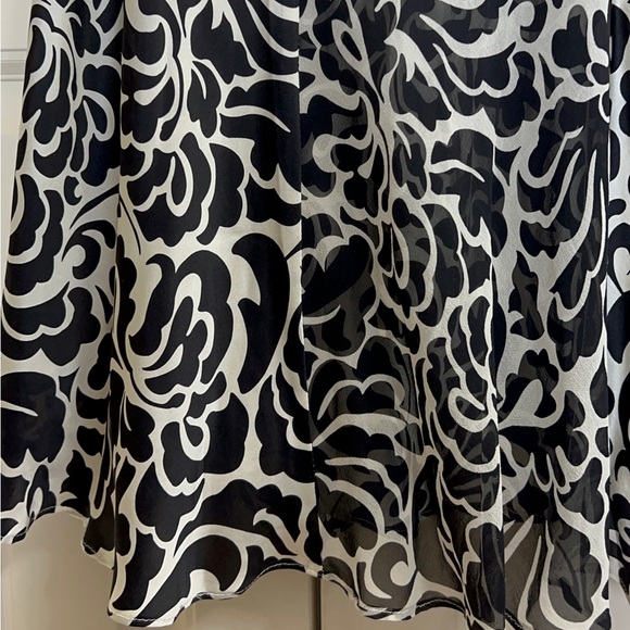 White House Black Market Silk Halter Cocktail Dress, Size 0, NWT - Picture 4 of 7